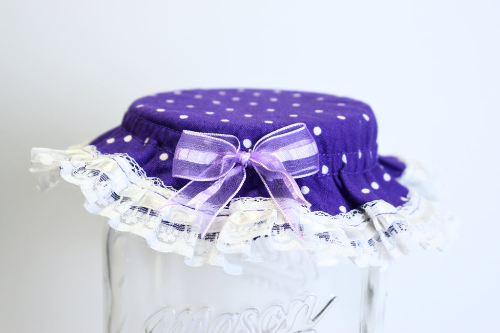 Gorrito de frasco kéfir (Encaje)