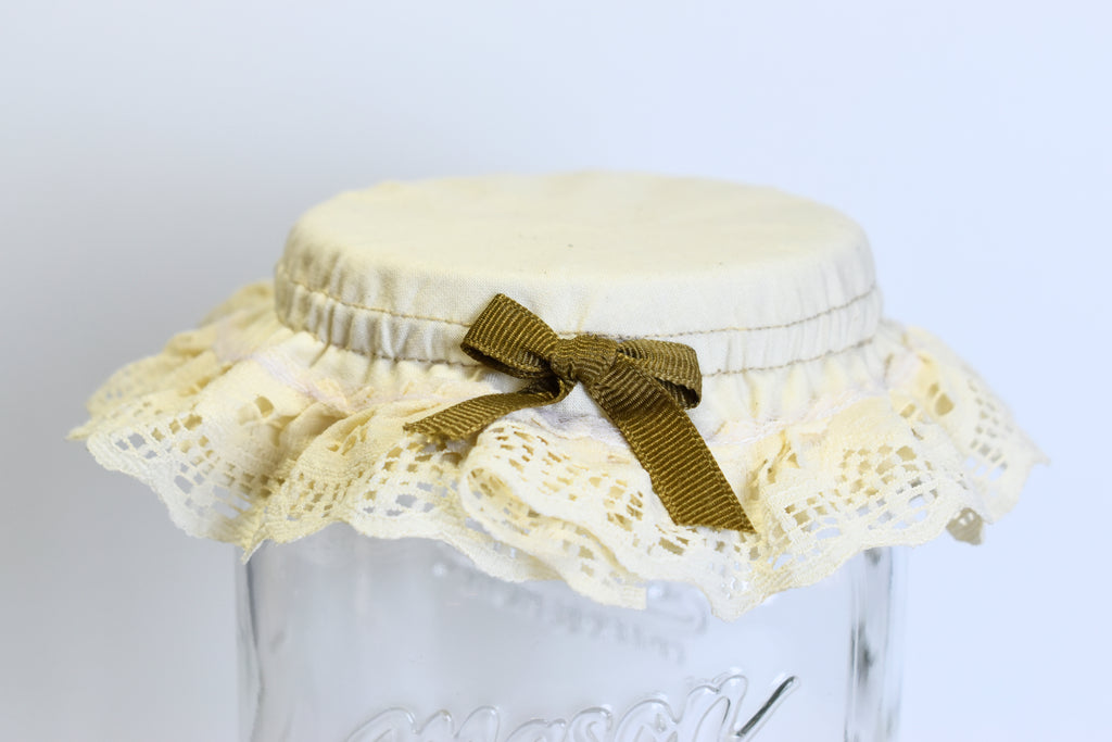 Gorrito de frasco kéfir (Encaje)