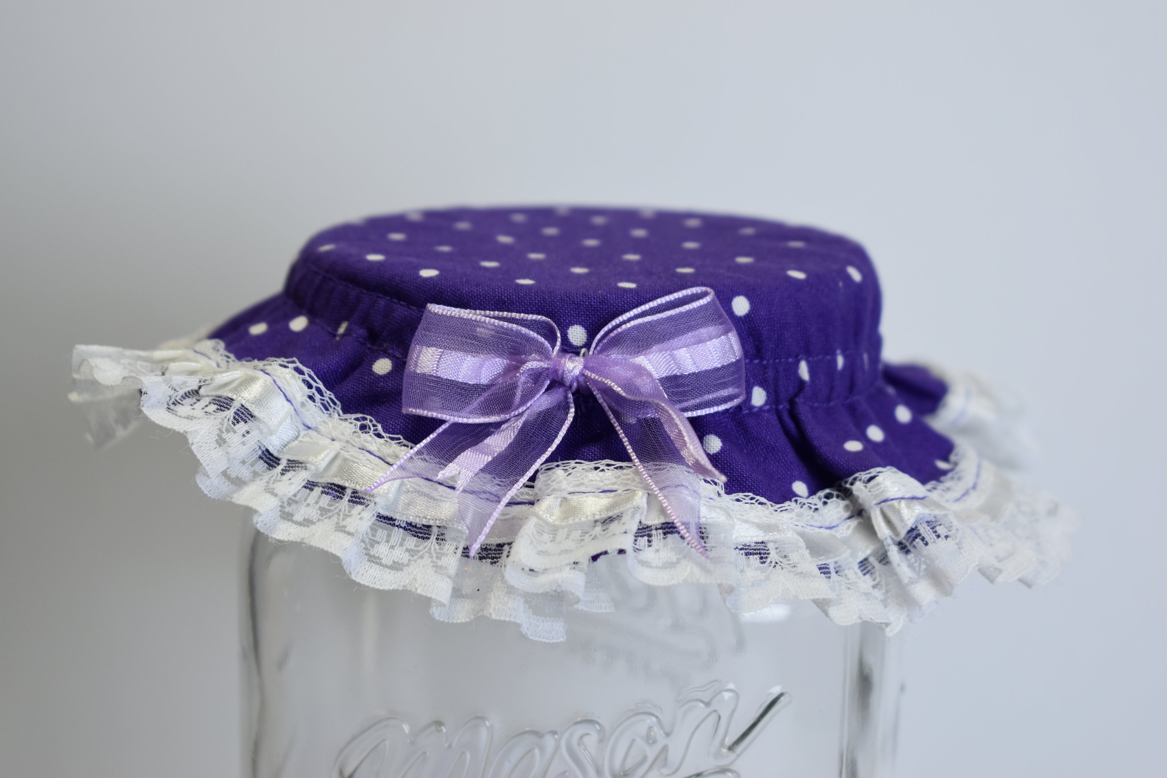Gorrito de frasco kéfir (Encaje)