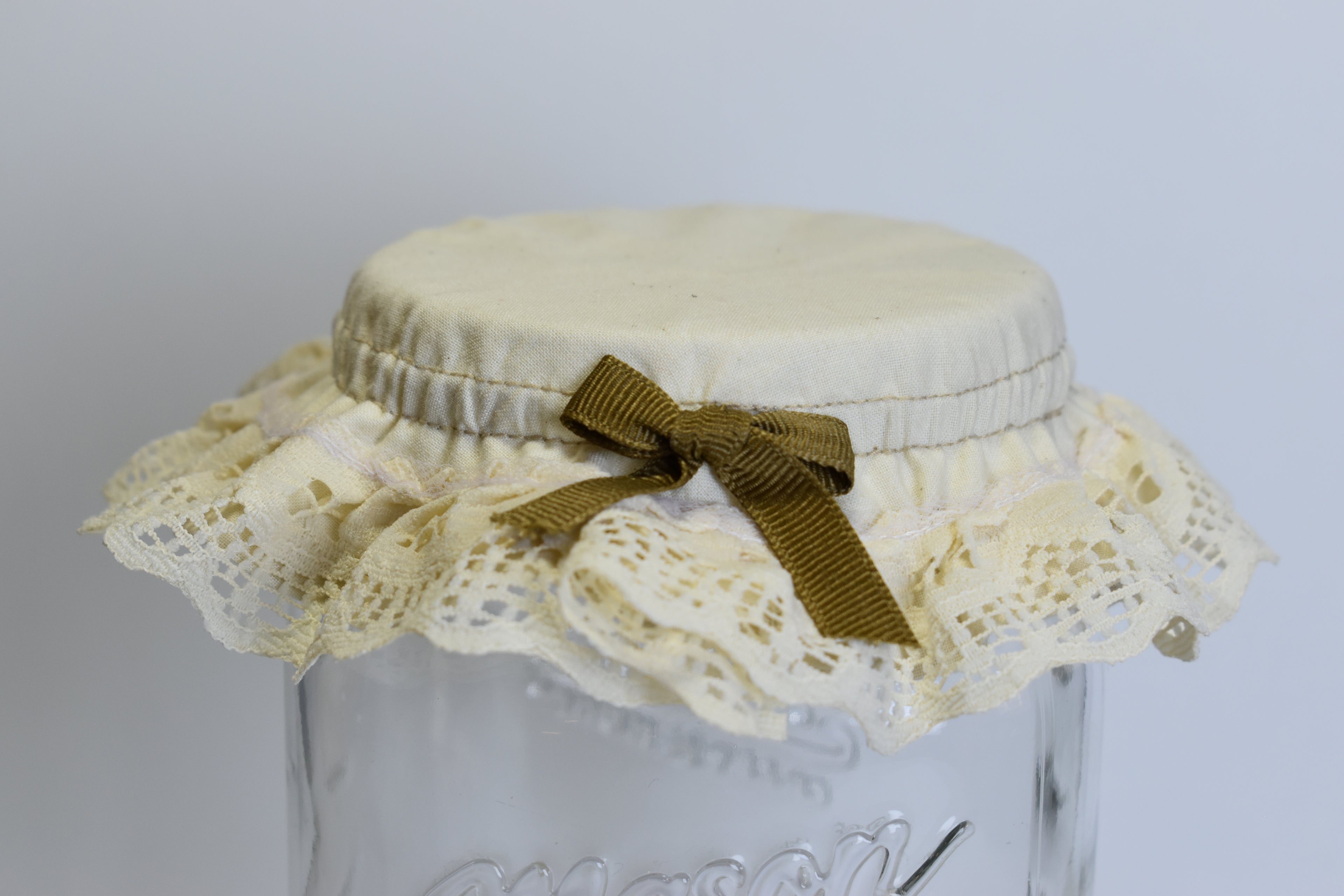 Gorrito de frasco kéfir (Encaje)