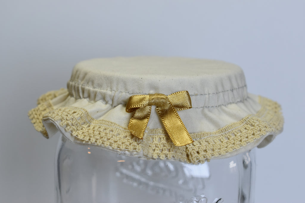 Gorrito de frasco kéfir (Encaje)